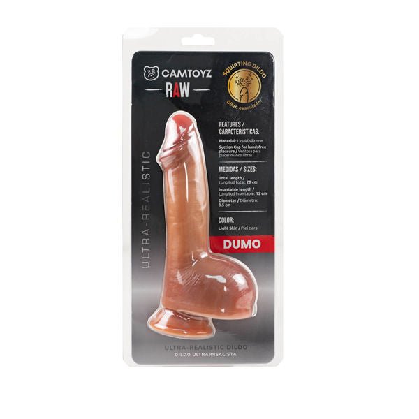 Raw Dildo Ultra Realistic Dumo - Brown - US Stores