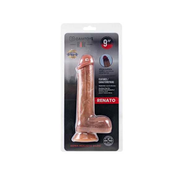 Raw Dildo Ultra Realistic Renato - Brown - US Stores