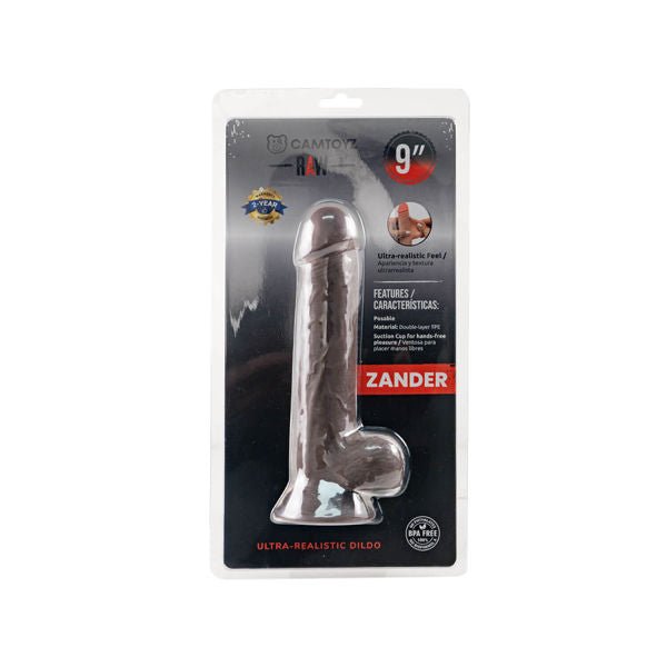 Raw Dildo Ultra Realistic Zander - Brown - US Stores
