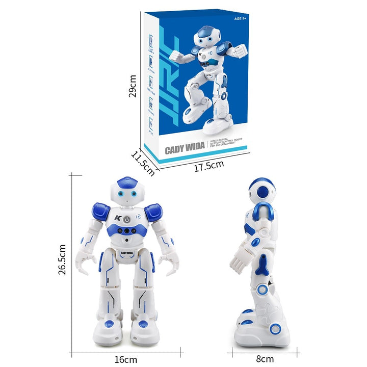 RC Robot w/Sensors and Remote Blue - US Stores