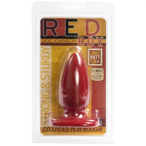 Red Boy - Red Ringer Anal Wand - Red - US Stores