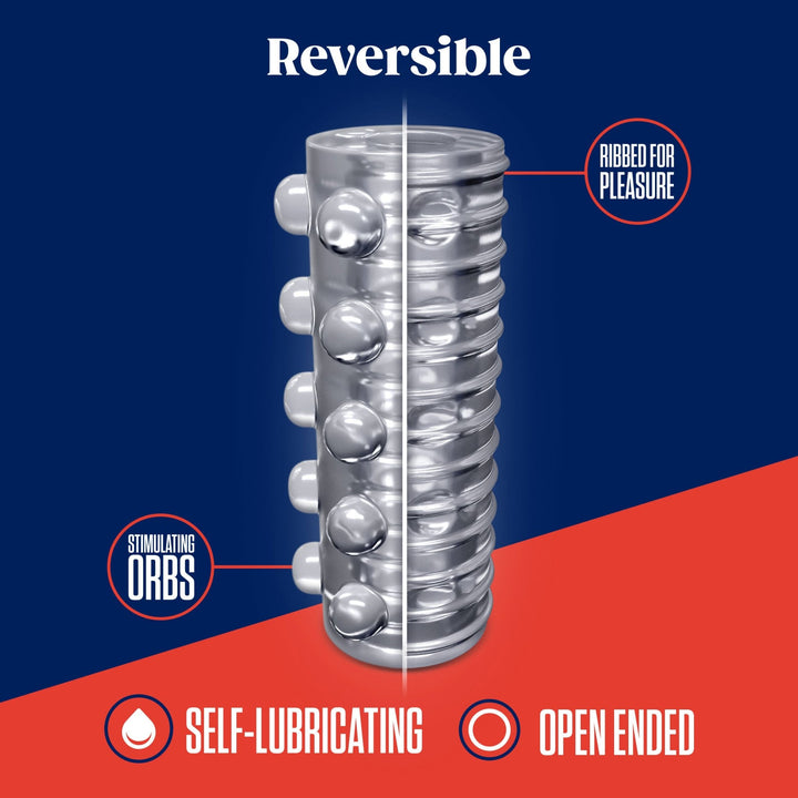 Rize - Swich - Glow in the Dark Self - Lubricating Stroker - Clear - US Stores
