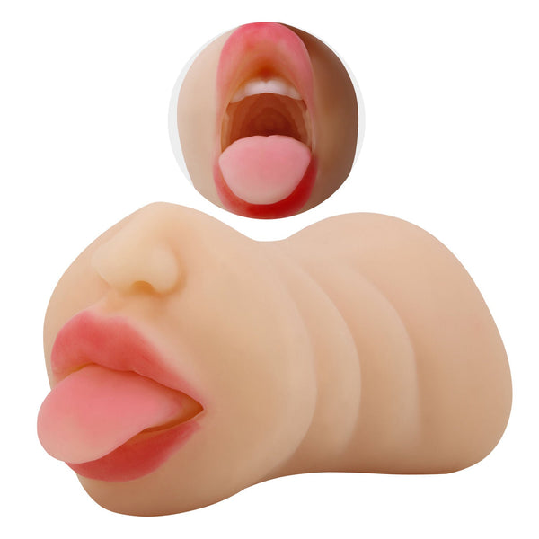 Sarah Mouth Masturbator Sleeve - Light - US Stores