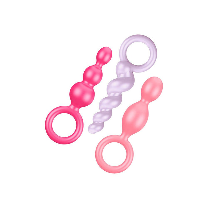 Satisfyer Booty Call 3 Piece Set - Multi Colored - US Stores