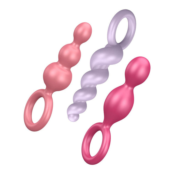 Satisfyer Booty Call 3 Piece Set - Multi Colored - US Stores