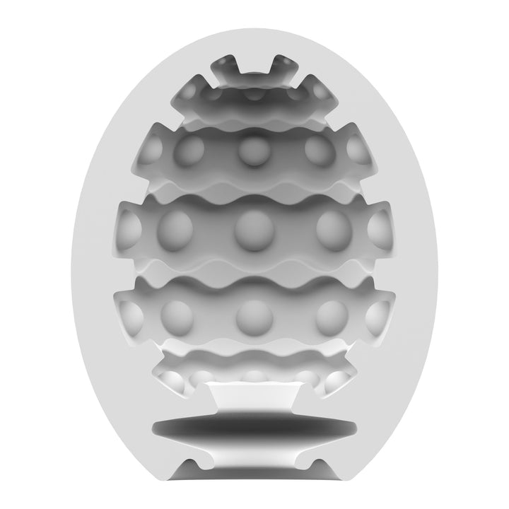 Satisfyer Masturbator Egg - Bubble - Violet - US Stores