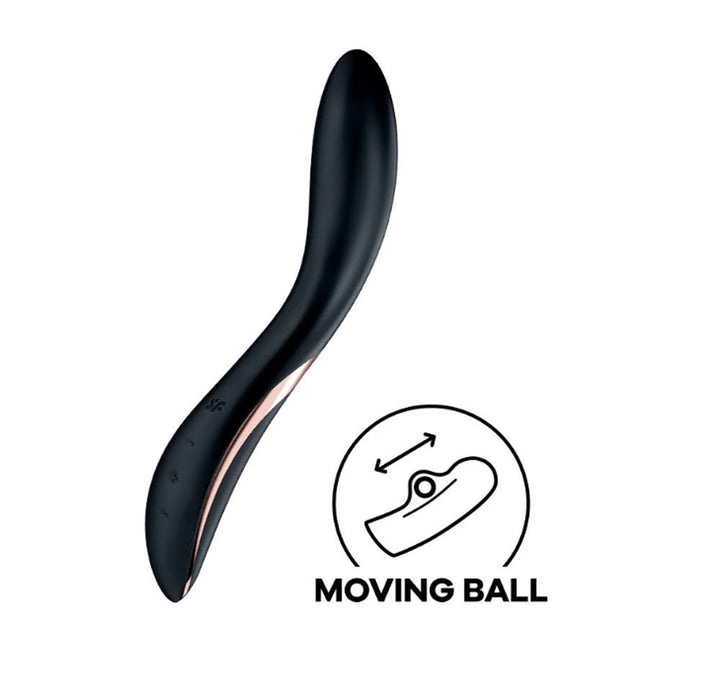 Satisfyer Rrrolling Explosion - Vibrator - Black - US Stores