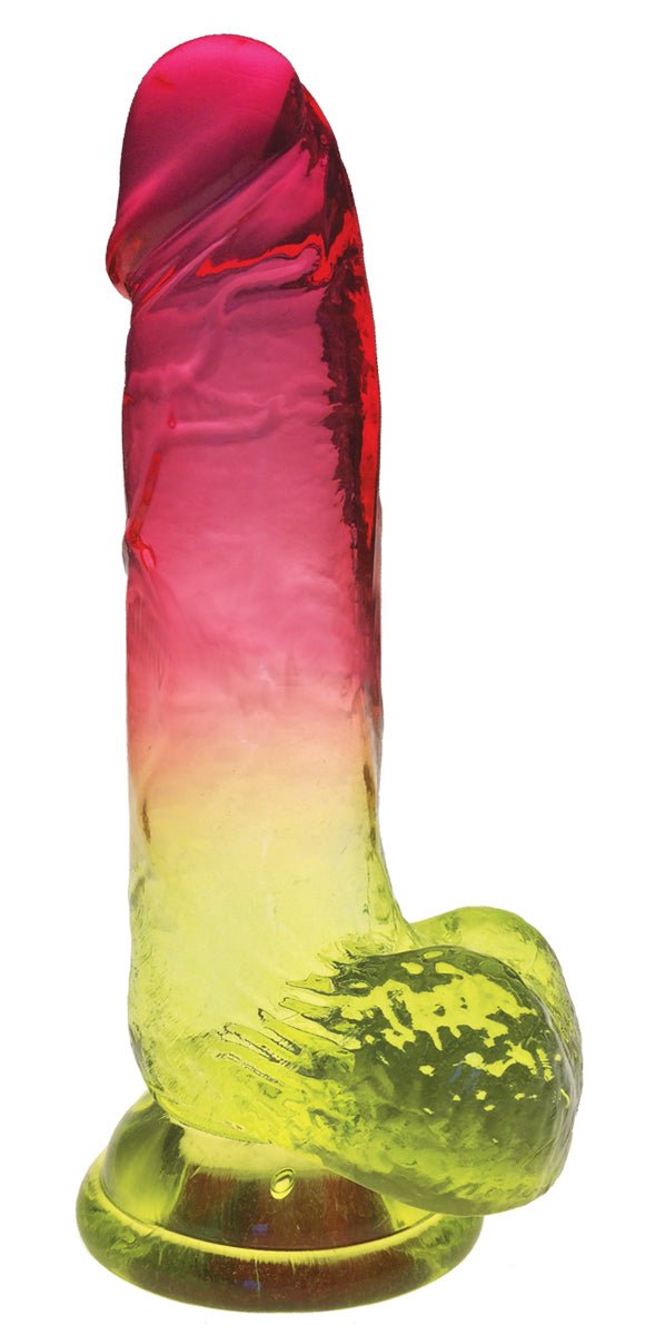 Shades - 8 Inch Gradient Dong - Pink and Yellow - US Stores