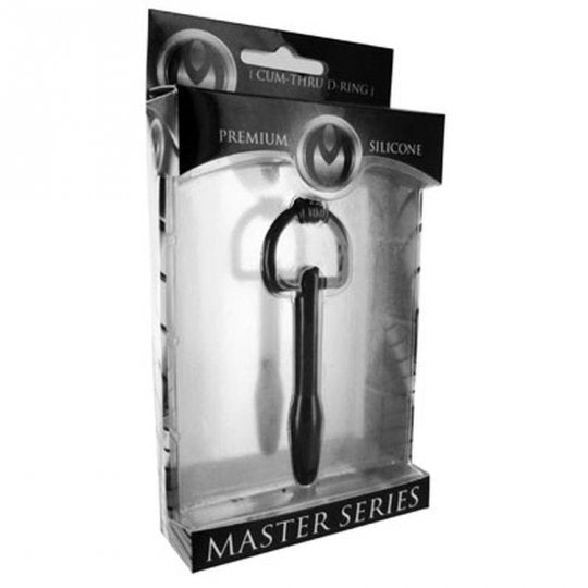 Silicone Cum - Thru D - Ring Penis Plug - US Stores