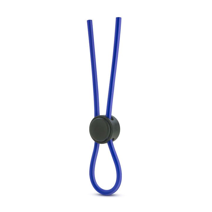 Stay Hard - Silicone Loop Cock Ring - Blue - US Stores