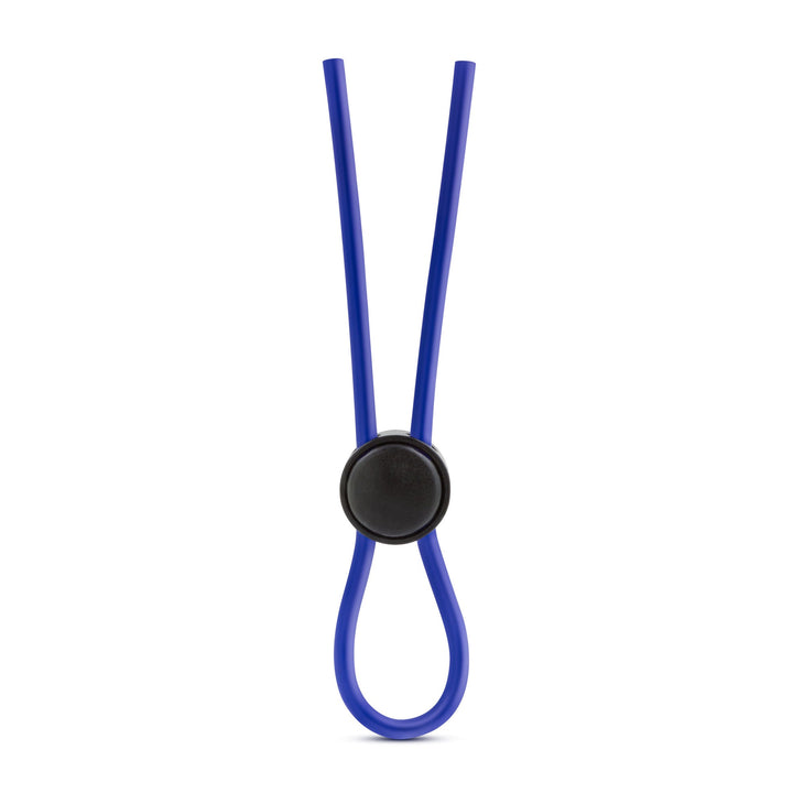 Stay Hard - Silicone Loop Cock Ring - Blue - US Stores