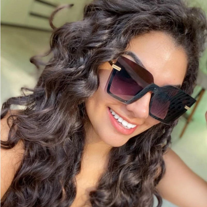 Sunglasses Ocean Slices Multicolor Personality Trend Sunglasses Fashion Sunglasses for Men and Women Sunglasses - US Stores