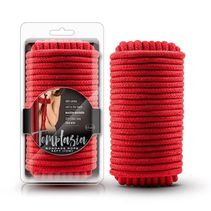 Temptasia - Bondage Rope - 32 Feet - Black - US Stores