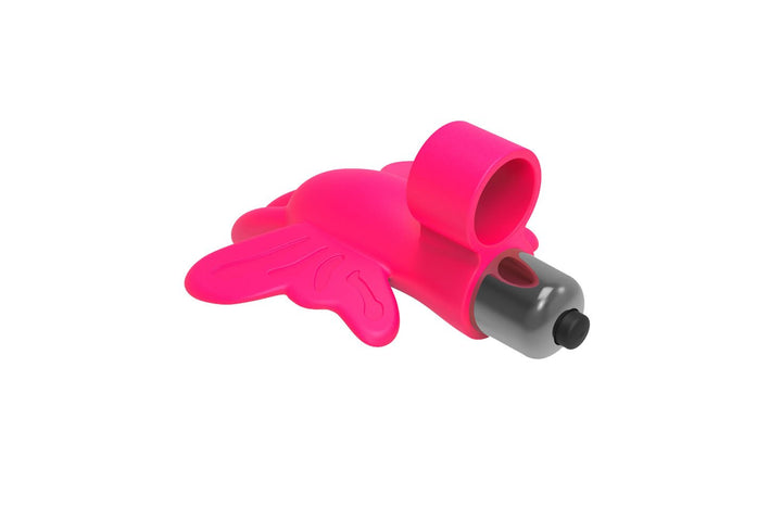 The 9's Flirt Finger Butterfly Finger Vibrator - Pink - US Stores