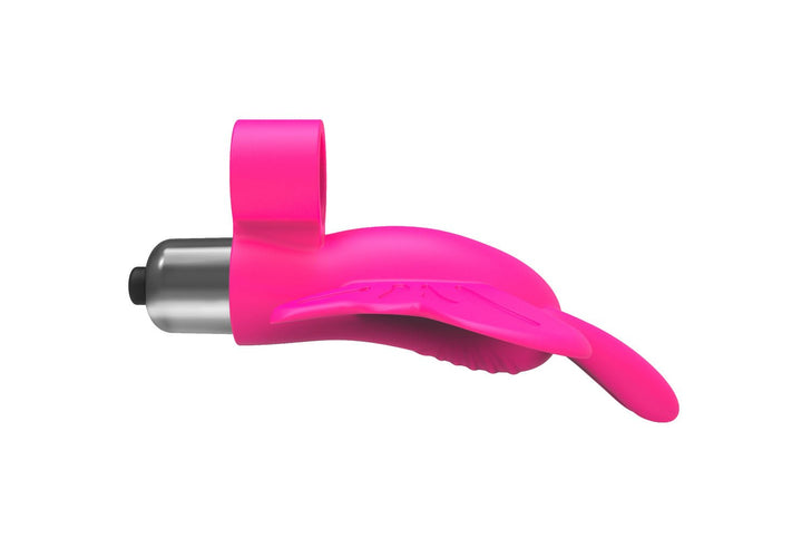 The 9's Flirt Finger Butterfly Finger Vibrator - Pink - US Stores