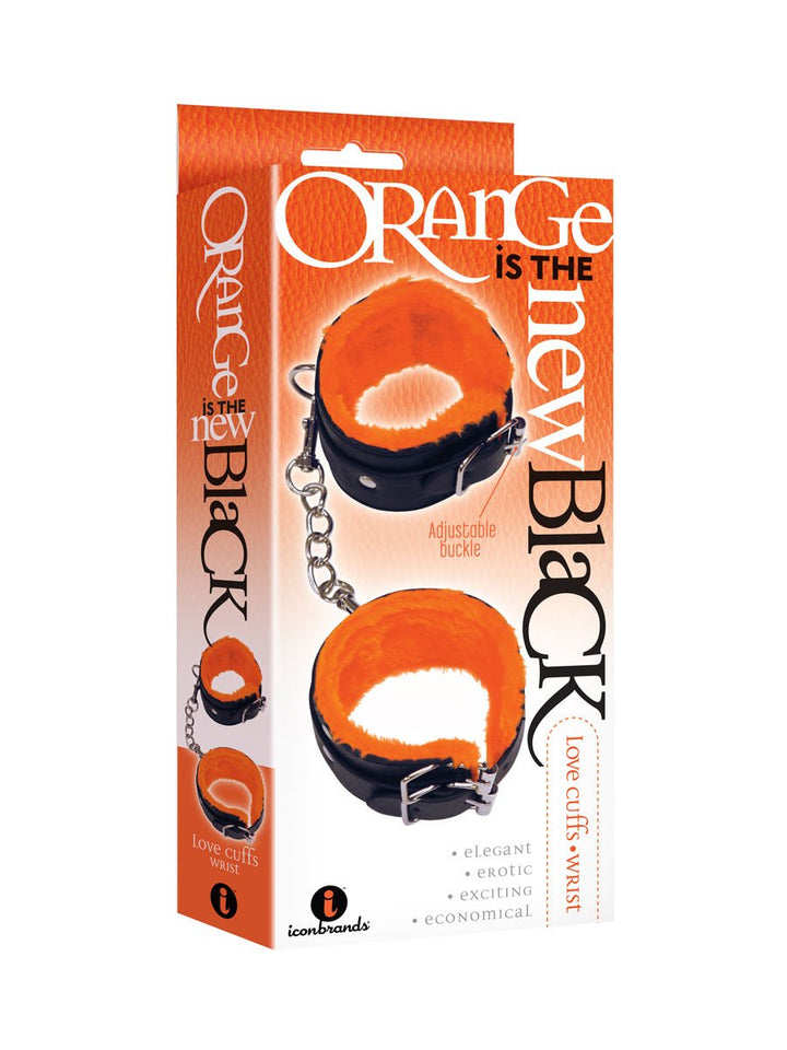 The 9's Orange Is the New Black Love Cuffs Wrist - Black - US Stores