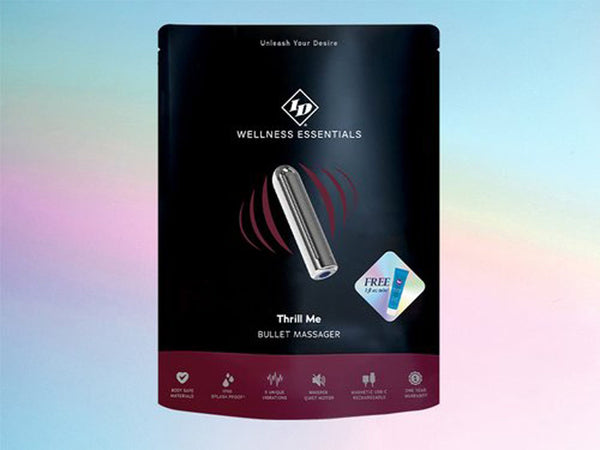 Thrill Me Bullet Massager - Silver - US Stores