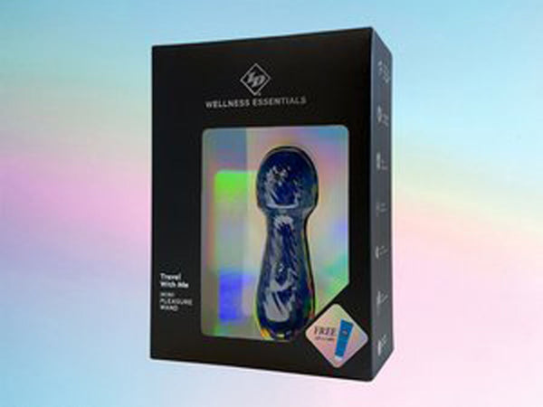 Travel With Me Mini Pleasure Wand - Blue - US Stores