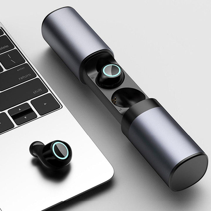 True Twin 2 In 1 Wireless Headphones With Powerbank - US Stores