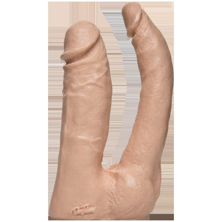 Vac - U - Lock Double Penetrator - White - US Stores