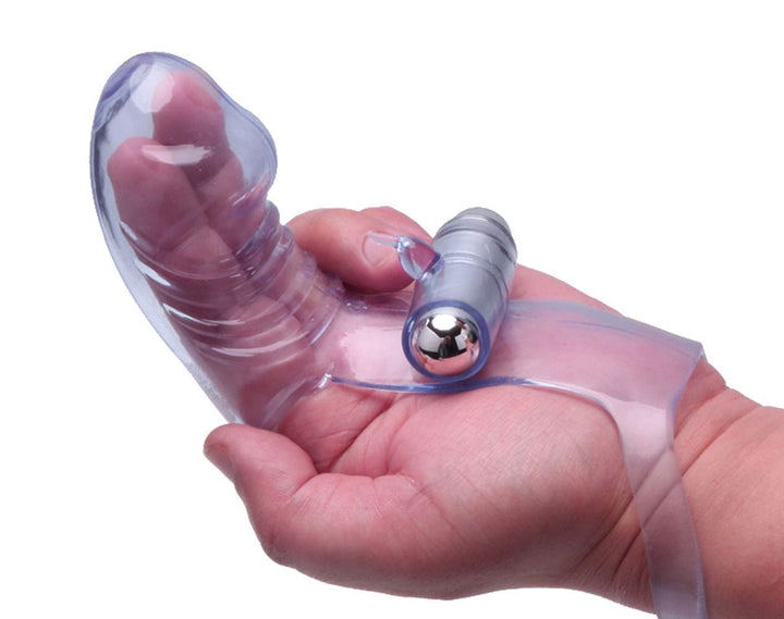 Vibro Finger Wearable Stimulator - Purple - US Stores