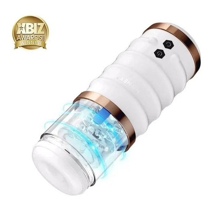 Warrior Thrusting Male Masturbator - Black - US Stores