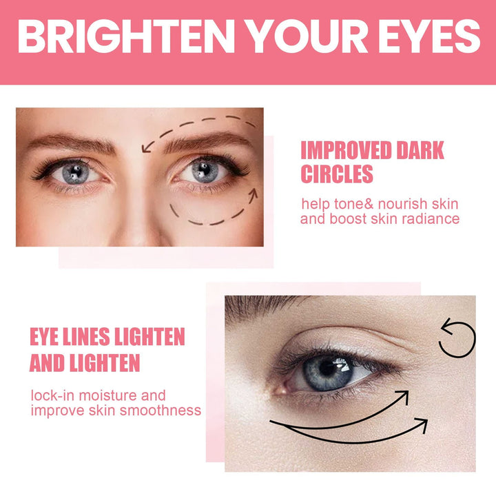 West&Month Rosehip Eye Cream Stick, Eye Area Moisturizing Light Line Dark Circles Lift Firming Eye Cream - US Stores