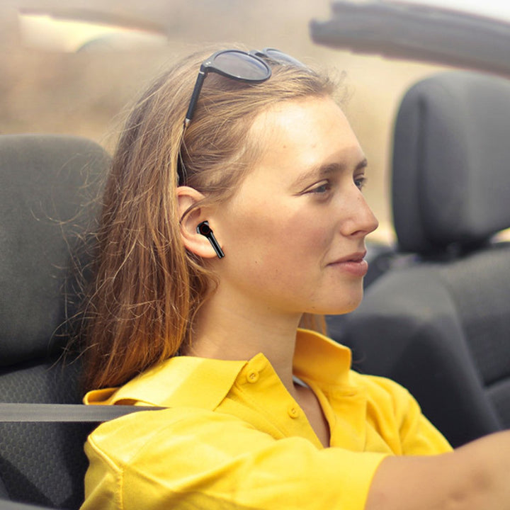Wireless Sound Sense Bluetooth Earphones with Portable Charger - US Stores