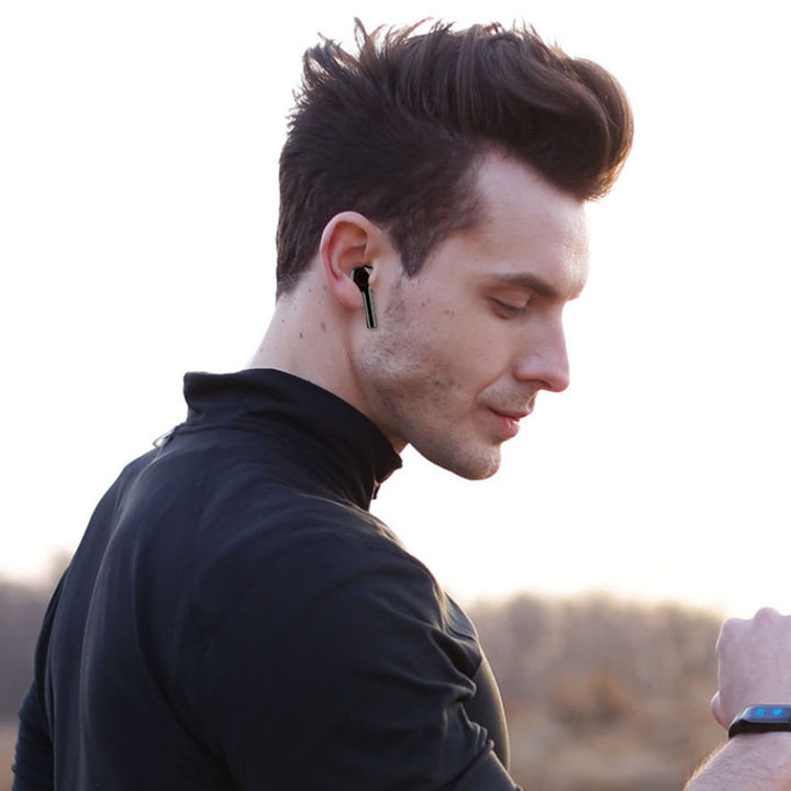 Wireless Sound Sense Bluetooth Earphones with Portable Charger - US Stores